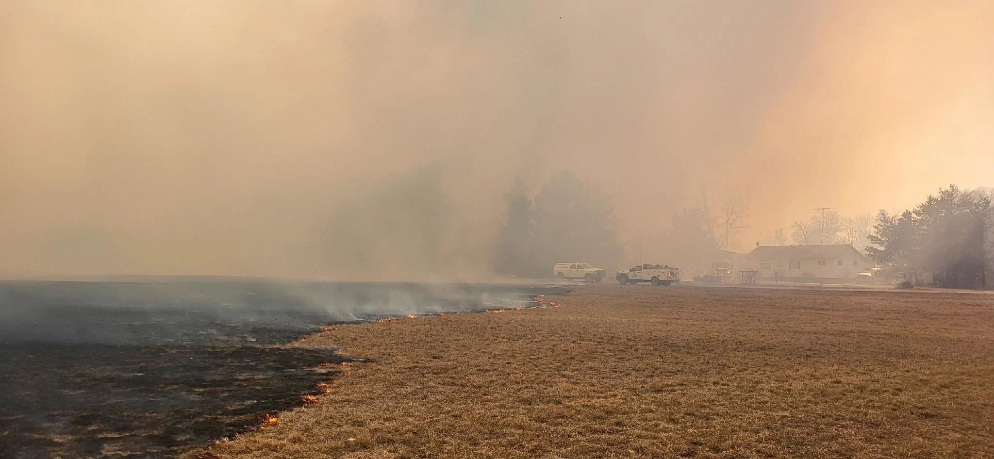 UPDATED 100Acre Wildfire Contained In Juneau County Wisconsin DNR